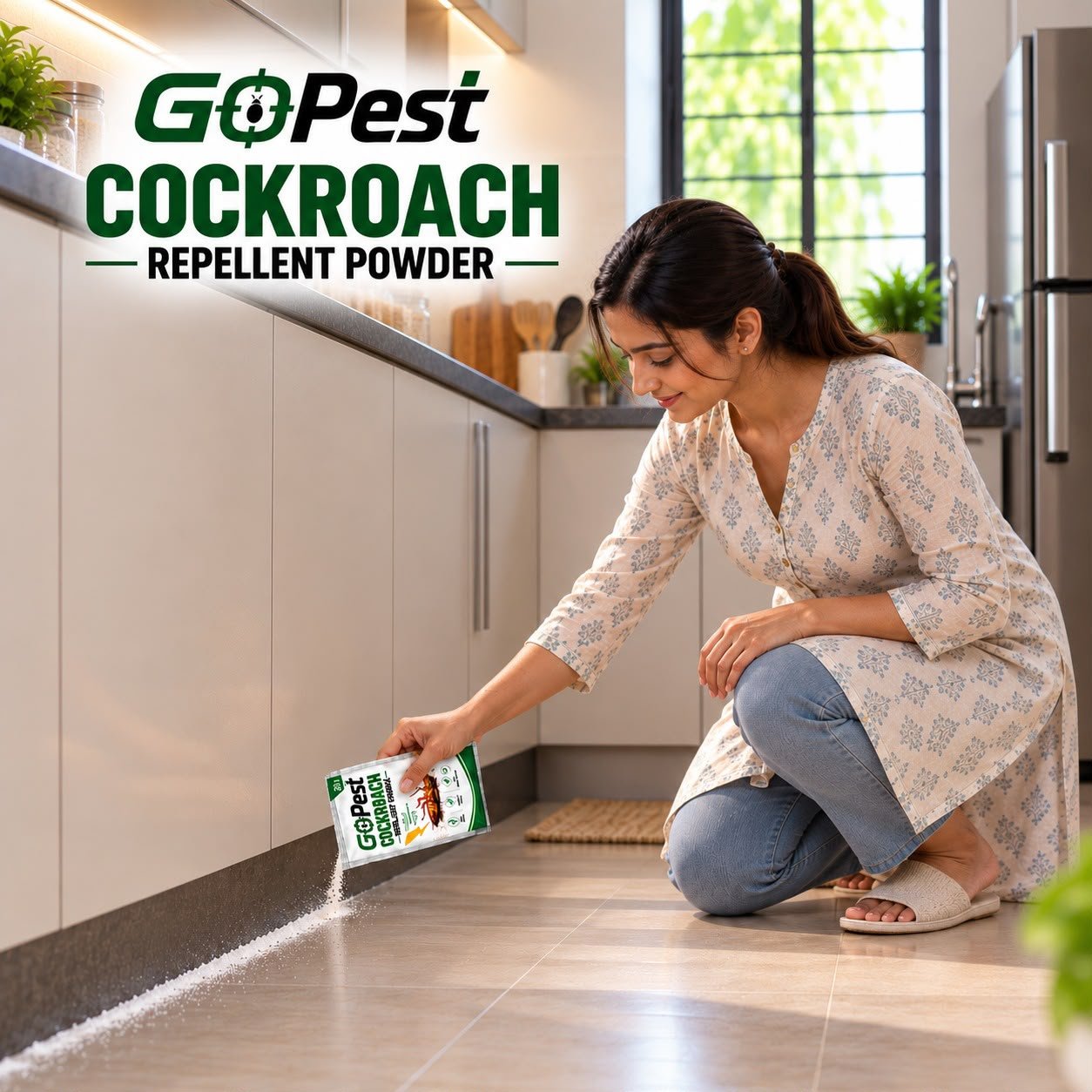 GoPest Ant Killer Powder - Fast Acting Ant Control for Home & Kitchen